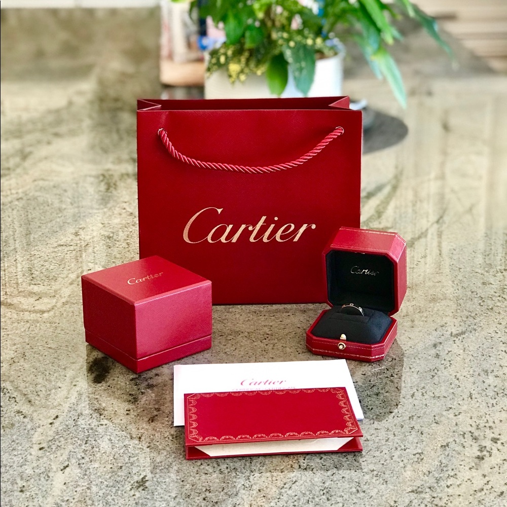 ❌SOLD❌ CARTIER 18K Gold 3.5mm LOVE Ring 57 EUC